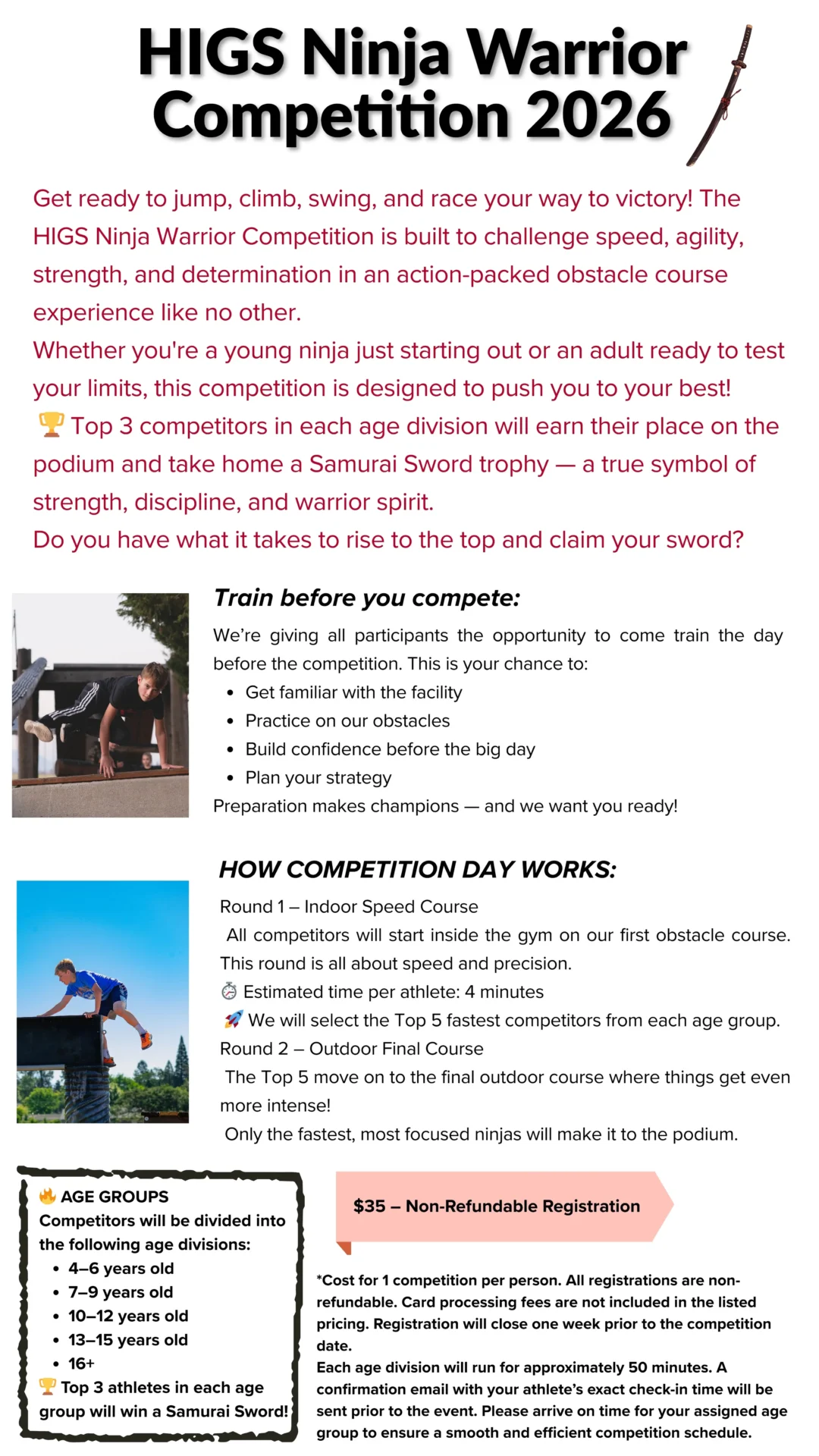 HIGS-Ninja-Warrior-Competition